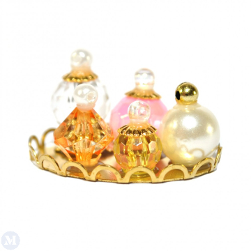 MCCRS1487 Perfume Tray with 5 Bottles